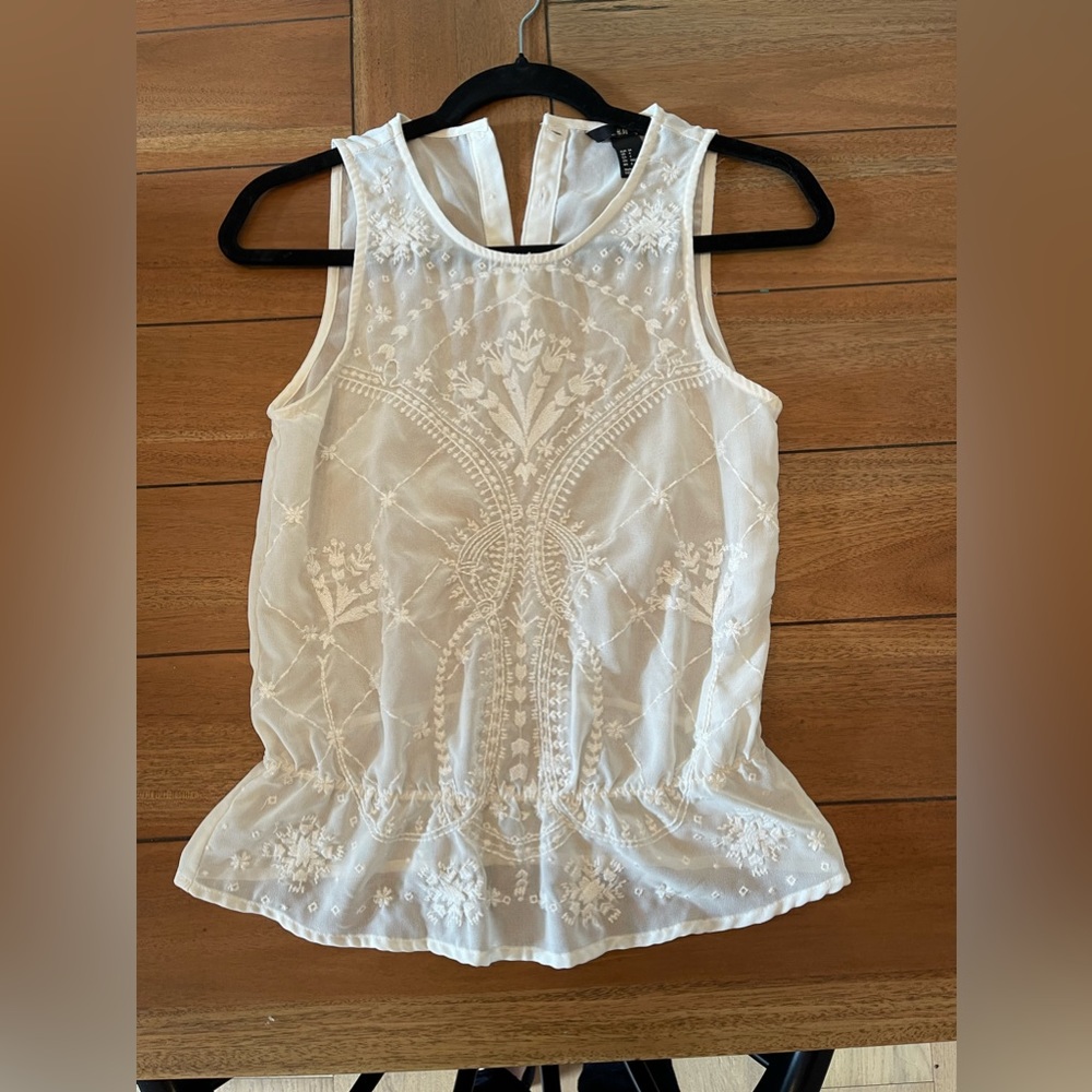 H&M sheer top
